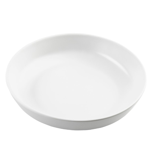 TableCraft 11807 Terra White Melamine 11" dia. 48 oz. Serving Bowl - 5 Each
