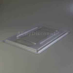Carlisle 1062707 6ea. Storplus Clear Food Storage Lock-Tight Lids
