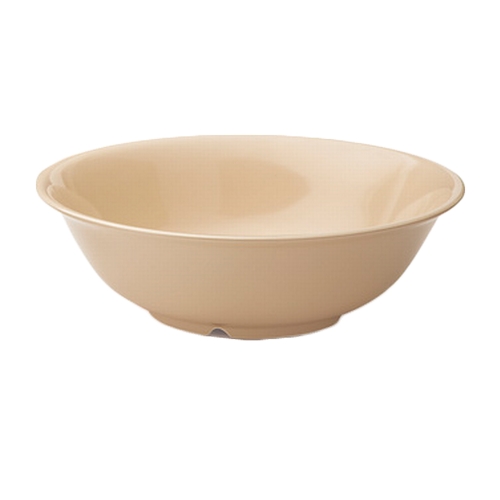 GET M-813-T Supermel Tan Melamine 2.3 qt. 9.75" dia. Bowl - 1 Doz