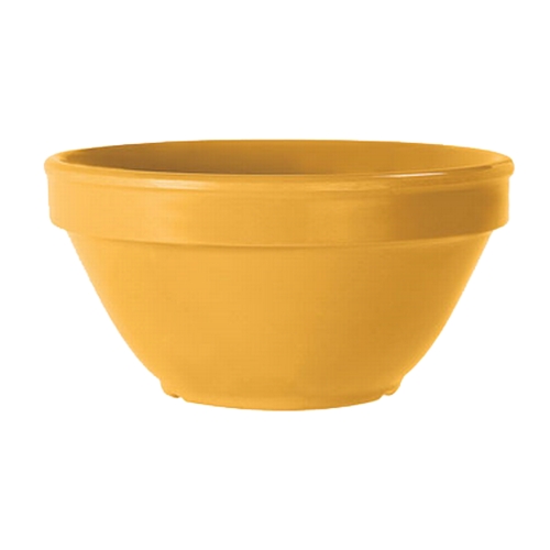 GET BC-170-TY Diamond Tropical Yellow 8 oz. 4.5" dia. Bouillon Cup - 4 Doz