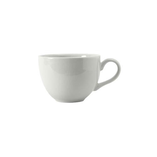 Tuxton China Inc BPF-1201 Duratux 12 oz. Porcelain White Cappuccino Cup - 2 Doz