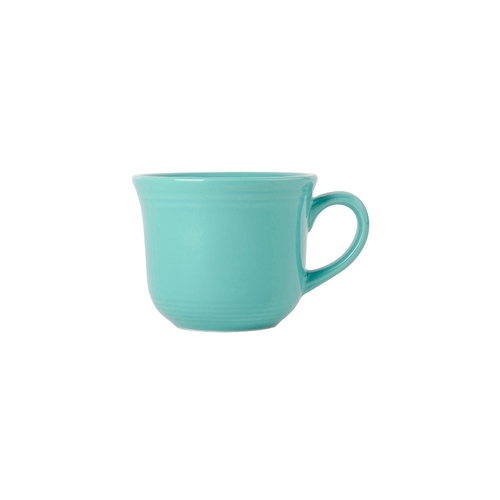 Tuxton China Inc CIF-0702 Concentrix 8 oz. Island Blue Ceramic Round Cup - 2 Doz