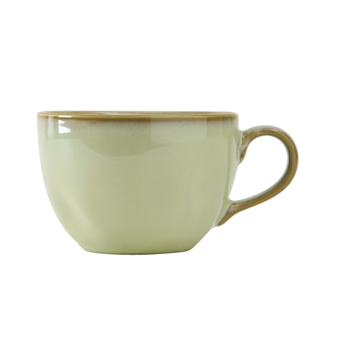 Tuxton China Inc GAS-083 Artisan 10-1/2 oz. Sagebrush Ceramic Round Cup - 2 Doz