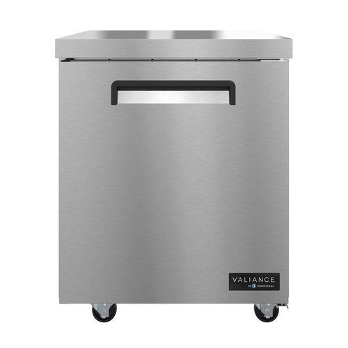 Hoshizaki VUR27A Valiance 27" Single Door Undercounter Refrigerator