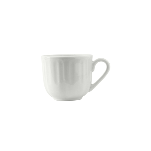 Tuxton China Inc SCF-030 Charleston 3 oz. Porcelain White Ceramic Cup - 3 Doz