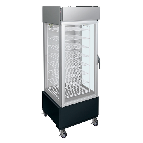 Hatco PFST-1XB Flav-R-Savor 1 Door Heated Pizza Holding Cabinet w/8 Shelves