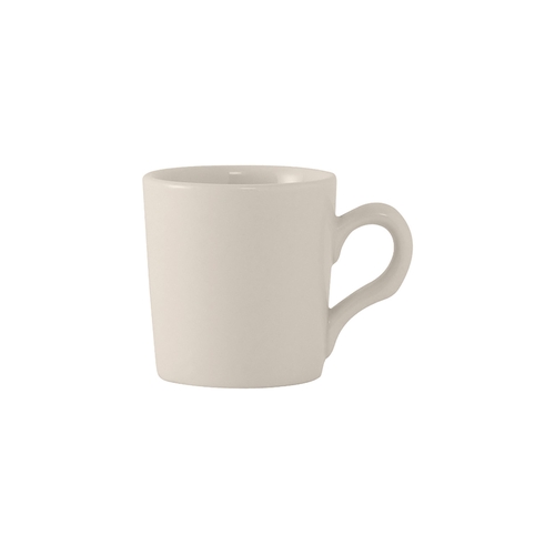 Tuxton China Inc TRE-028 Reno/Nevada 2-3/4 oz. Amr White/Eggshell Espresso Cup - 3 Dz