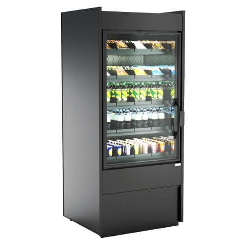 Structural Concepts BD3632DSIS Elevate 36" Powder Coated Self-Service Dry Merchandiser Case