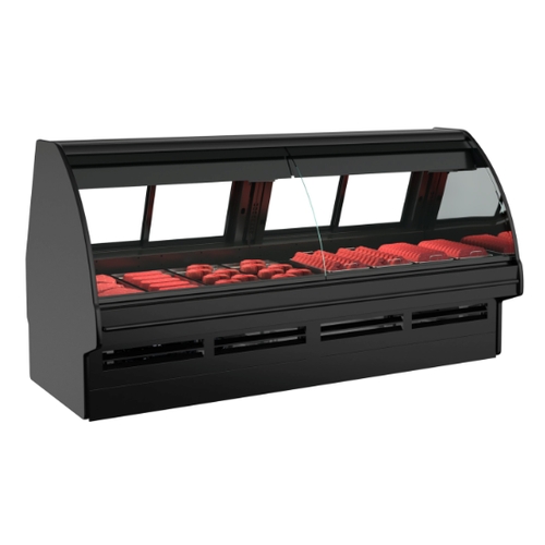 Structural Concepts GMG8 Fusion 99.75" x 43" Refrigerated Red Meat Display Case