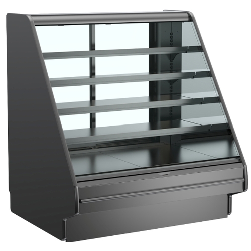 Structural Concepts GHS552RLB-FLAT Fusion 63"x43" Remote Refrigerated Display Case w/ 3 Shelves