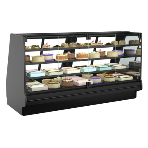 Structural Concepts GHSV852RLB Fusion 100" High Profile Refrigerated Service Display Case