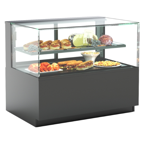 Structural Concepts NR3640RSV Reveal 35.75" Powder Coated Refrigerated Display Case