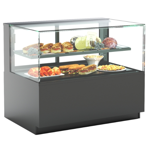 Structural Concepts NR4840RSV Reveal 47.75" Powder Coated Refrigerated Display Case