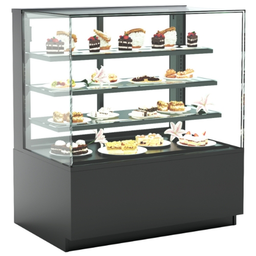Structural Concepts NR4855RSV Reveal 47.75" Powder Coated Refrigerated Display Case