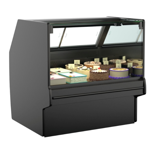 Structural Concepts GLDSV4R Fusion 51" x 48" Powder Coated Refrigerated Deli Case