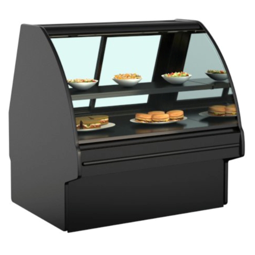 Structural Concepts GMDS5R REMOTE Fusion 63" x 43" Powder Coated Refrigerated Deli Case