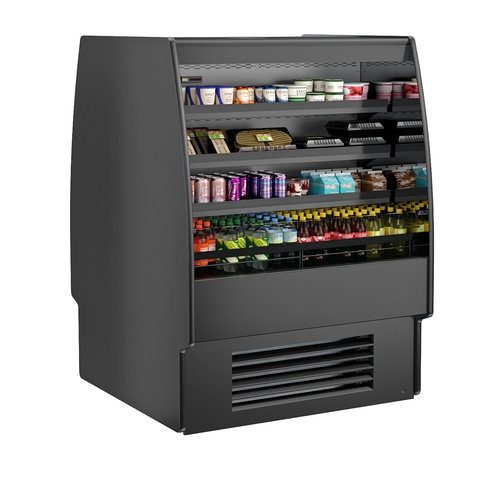Structural Concepts FSC460R Oasis 47" Powder Coated Refrigerated Dual Sided Display Case