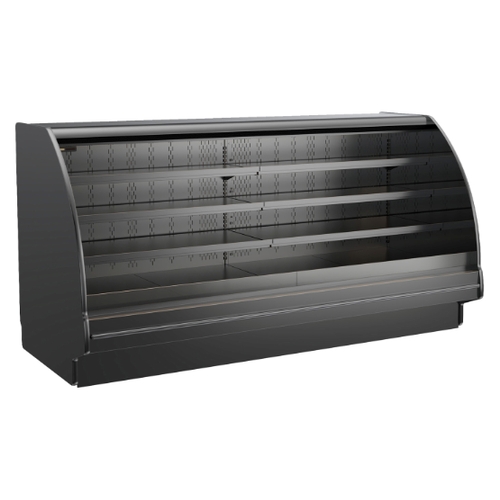 Structural Concepts GHSS552RLB CURVED Fusion 63" Refrigerated Self-Service Display Case