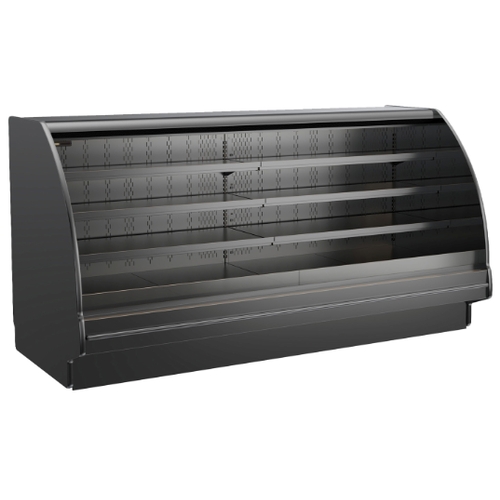 Structural Concepts GHSS652RLB CURVED Fusion 75.5" Refrigerated Self-Service Display Case
