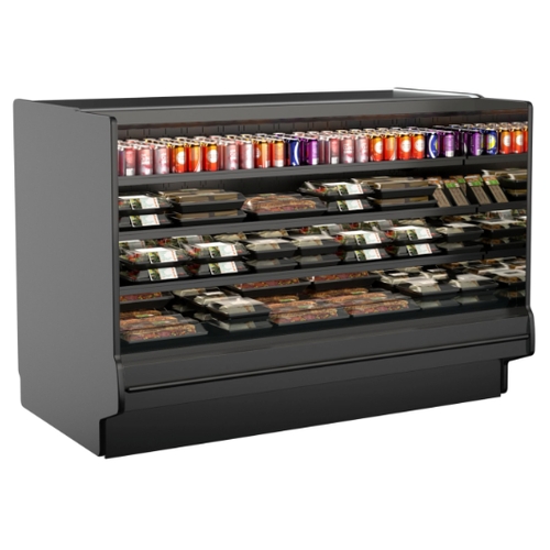 Structural Concepts GHSSV1252RLB Fusion 148.5" Refrigerated Self-Service Display Case