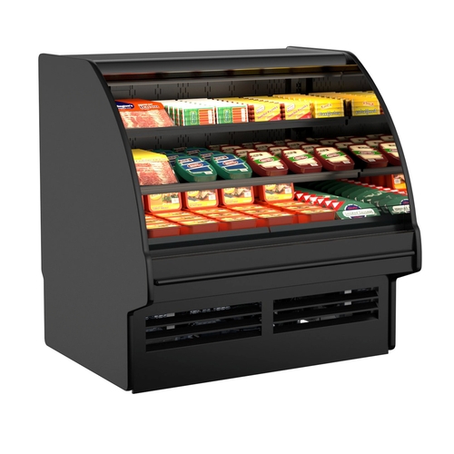 Structural Concepts GMSS452R Fusion 51" Refrigerated Self-Service Curved Merchandiser