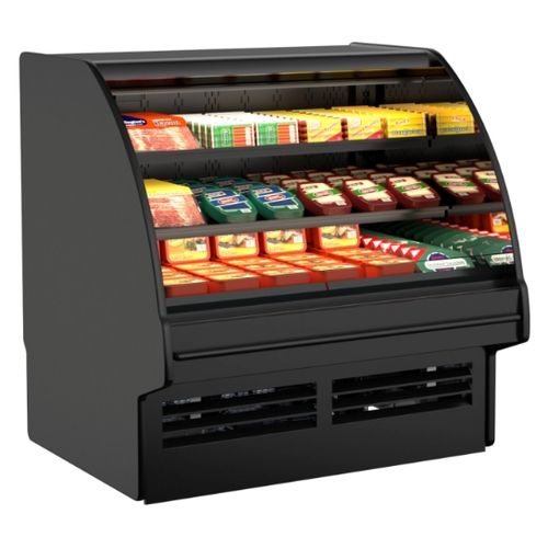 Structural Concepts GMSS652R Fusion 75.5" Refrigerated Self-Service Curved Merchandiser