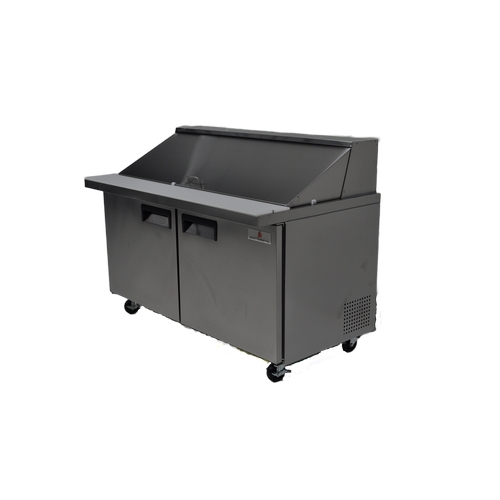 Peach Foodservice PST-60M 60" Mega Top Prep Table w/ (24) Pan Capacity