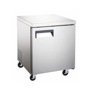 Peach Foodservice PUC-27 27" Wide Single Door Undercounter Refrigerator