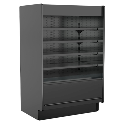 Structural Concepts MD478R Fusion 50.25"W x 78.5"H Black Refrigerated Display Case