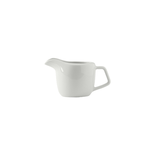 Tuxton China Inc GZP-101 TuxTrendz 6 oz. Porcelain White Creamer with Handle - 1 Doz