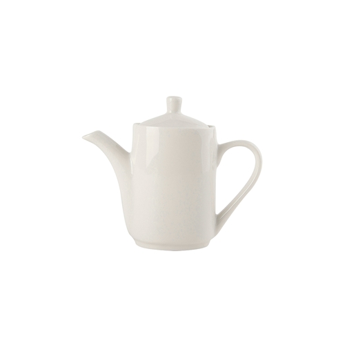 Tuxton China Inc BET-1305 DuraTux 13 oz. American White/Eggshell Teapot - 6 per Case