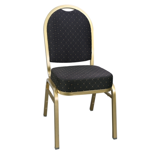 Just Chair Manufaturing A80118 Banquet Collection 14 Gauge Aluminum Stacking Side Chair