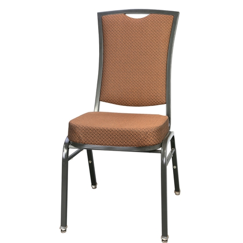 Just Chair Manufaturing A81218 Banquet 14 Gauge Aluminum Indoor Stacking Side Chair