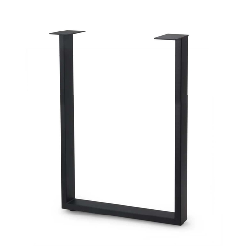 Just Chair Manufaturing TBX-URUS-40 Metal Bar Height 24"W x 40"H U-Style Welded Table Base