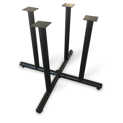 Just Chair Manufaturing TBX4848 Metal Dining Height 48" x 48" X-Style Table Base