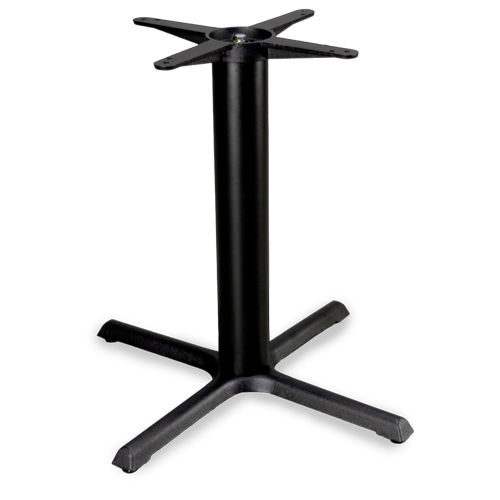 Just Chair Manufaturing TBXWB-3636-28 Metal Dining Height 36" x 36" X 28"H X-Style Table Base 