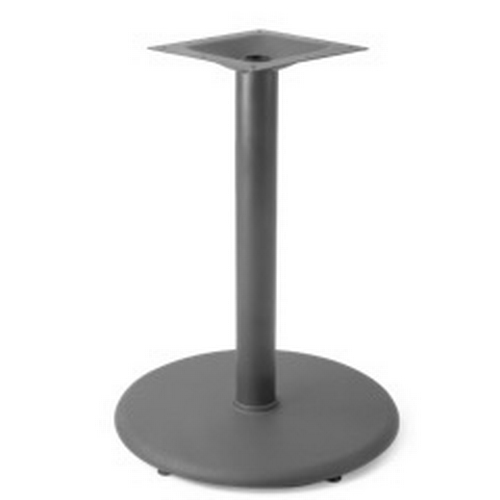 Just Chair Manufaturing TBZ22R-28-UMB Metal Dining Height 24" Diameter x 28" Table Base