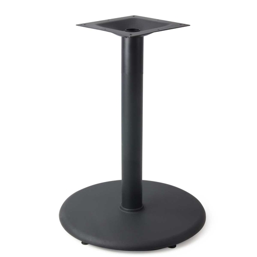 Just Chair Manufaturing TBZ22R-40 Metal Bar Height 24" Diameter x 40" Powder Coated Table Base