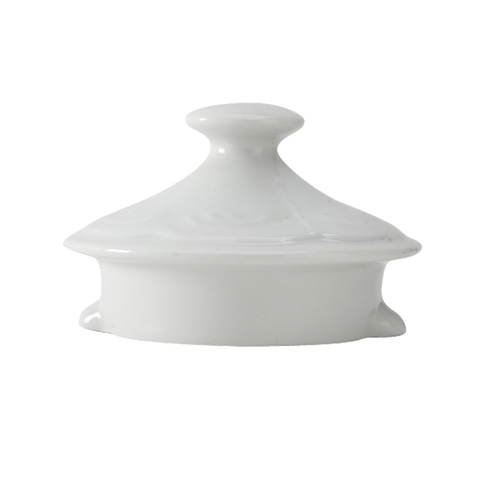 Tuxton China Inc CHT-170L Chicago Porcelain White Lid for BWT-18A Coffee/Tea Pot- 1 Dz