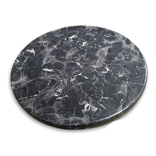 Just Chair Manufaturing JA-ISOTT-36R-BMA isotop® Black Marble Finish 36" Diameter Laminate Table Top