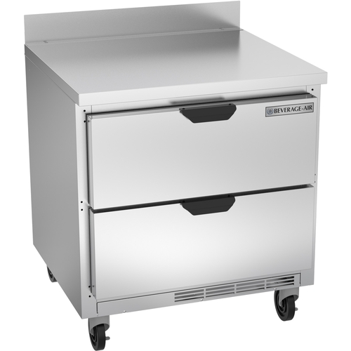 Beverage Air WTRD32AHC-2 32" Wide Two Drawer Worktop Refrigerator