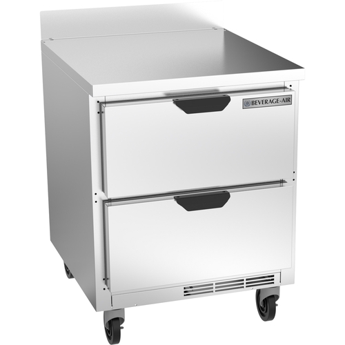 Beverage Air WTRD27AHC-2 27" Wide Two Drawer Worktop Refrigerator