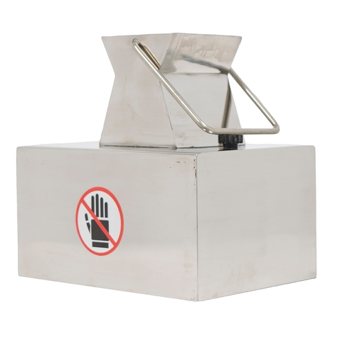 American Eagle Food Machinery AE-MC12NH-1/4 Stainless Steel Meat Cutter Attachment #12 Head