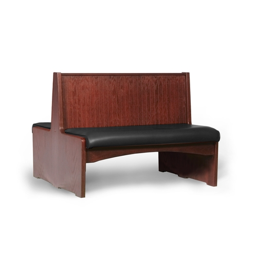 Just Chair Manufaturing JBD-WBBO-36-GR1/COM 36"H Double Sided Custom Wooden Frame Booth