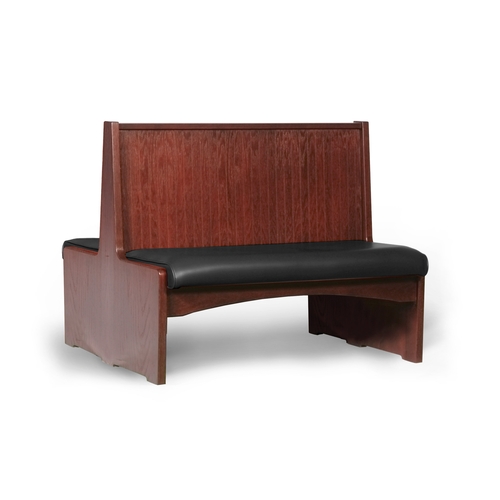 Just Chair Manufaturing JBD-WBBO-42-GR1/COM 42"H Double Sided Custom Wooden Frame Booth