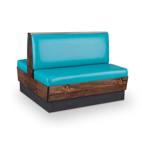 Just Chair Manufaturing JBD-WCP-36-GR1/COM 36"H Double Sided Custom Wooden Frame Booth