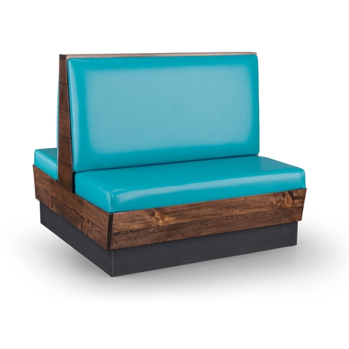 Just Chair Manufaturing JBD-WCP-42-GR1/COM 42"H Double Sided Custom Wooden Frame Booth