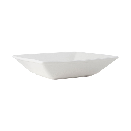Tuxton China Inc ABU-532 Napa 38 oz. Pearl White Ceramic Square Bowl - 1 Doz