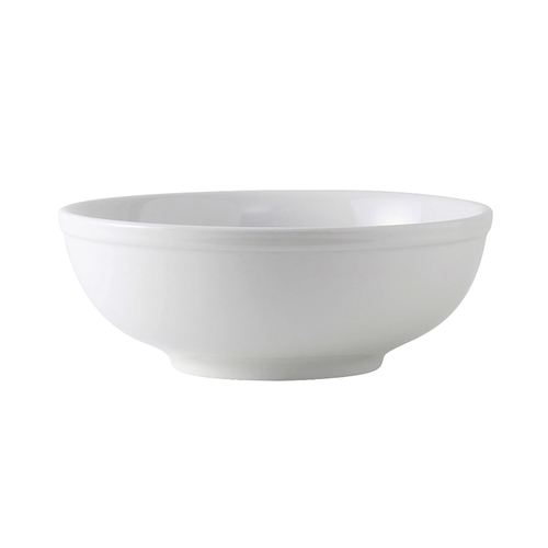 Tuxton China Inc BPB-5203 DuraTux 58 oz. Porcelain White Menudo/Salad/Pasta Bowl- 1 Dz