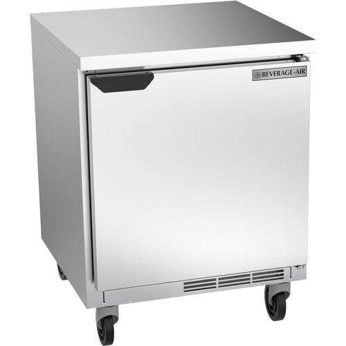 Beverage Air WTR27HC-FLT 27" Wide One Section Worktop Refrigerator